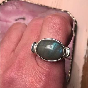 Labradorite Sterling Silver Ring~ Size 6
